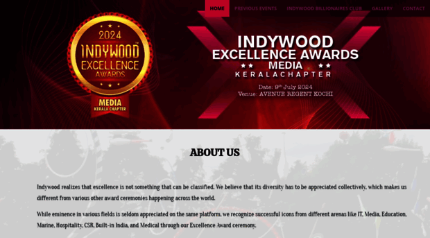 indywoodexcellenceawards.com