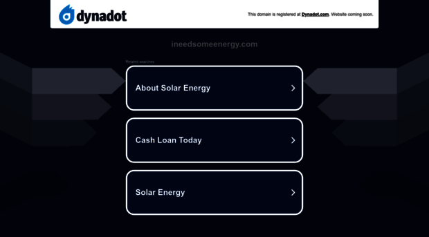 ineedsomeenergy.com