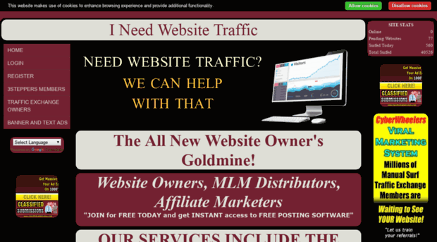 ineedwebsitetraffic.com