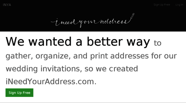 ineedyouraddress.com