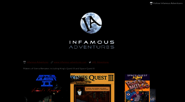 infamous-adventures.com