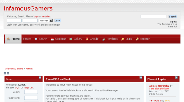 infamousgamers.createaforum.com