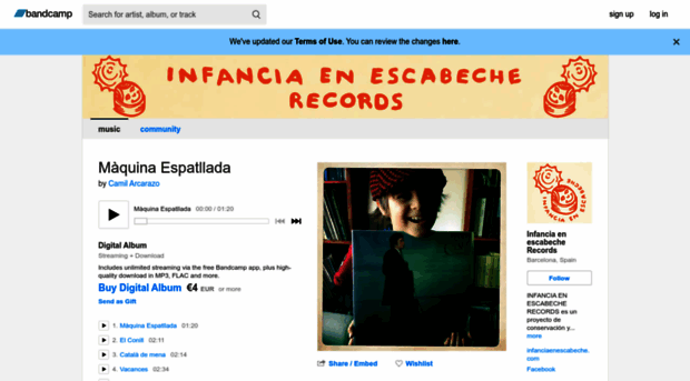 infanciaenescabeche.bandcamp.com