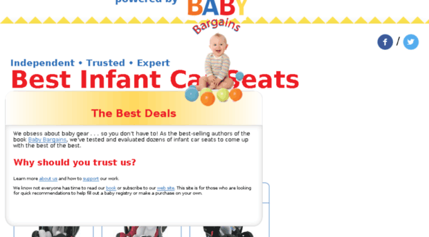 infantcarseats.babybargains.com