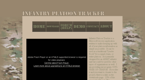 infantryplatoontracker.com