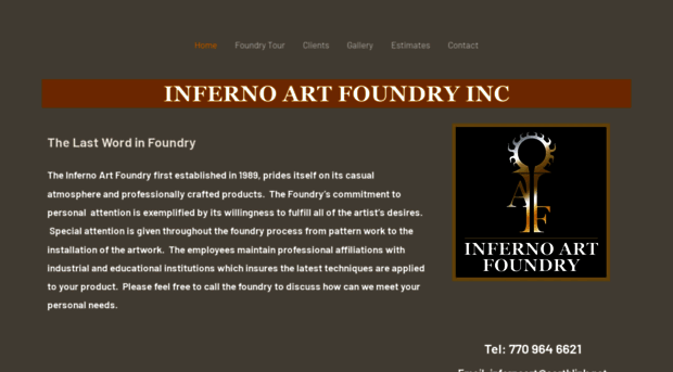 infernoartfoundry.com