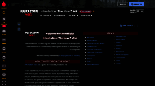 infestationnewz.gamepedia.com