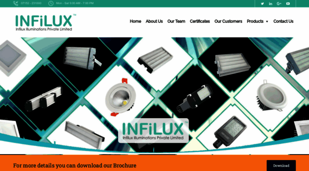 infiluxled.com