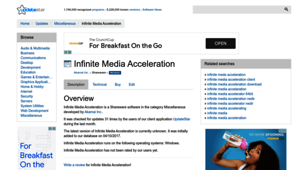 infinite-media-acceleration.updatestar.com