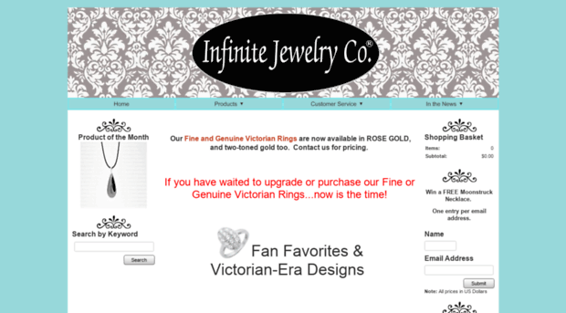 infinitejewelryco.com