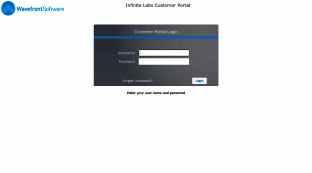 infinitelabsportal.wavefrontsoftware.com