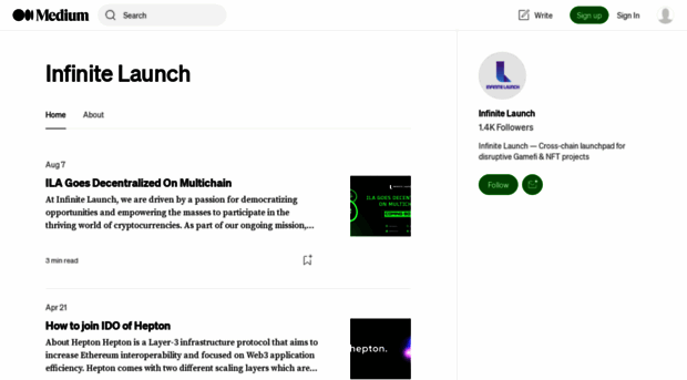 infinitelaunch.medium.com