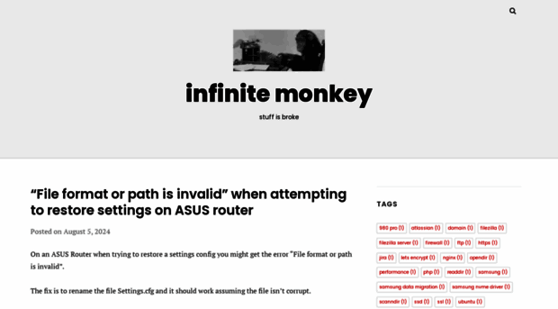 infinitemonkey.xyz