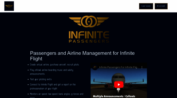 infinitepassengers.com