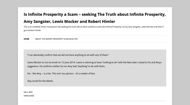 infiniteprosperityscam.wordpress.com