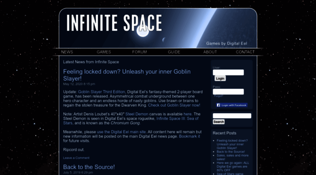 infinitespacegames.com