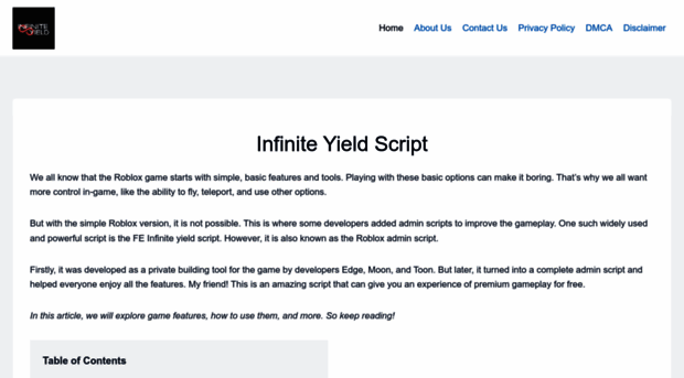 infiniteyieldscript.net