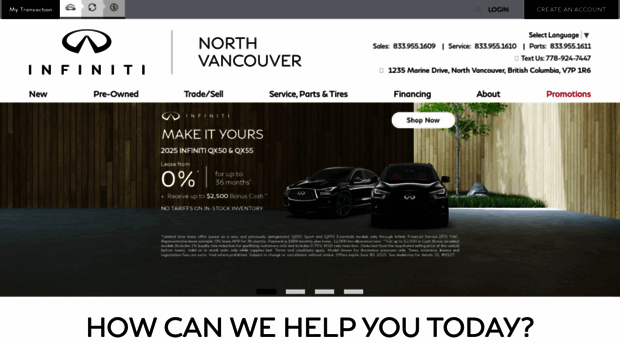 infinitinorthvancouver.ca