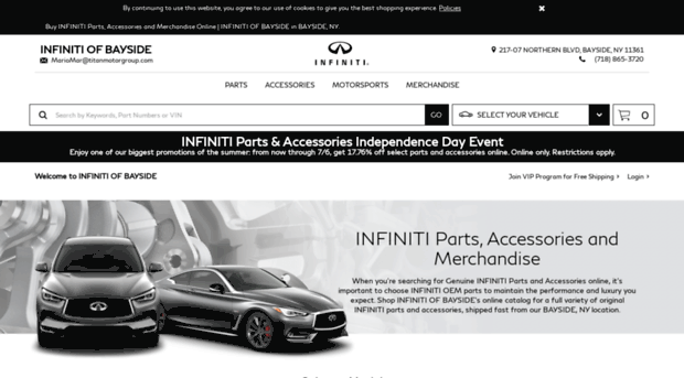 infinitiofbaysideparts.com