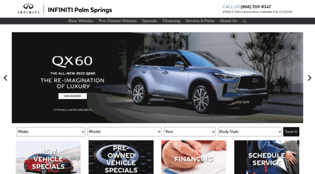 infinitipalmsprings.com