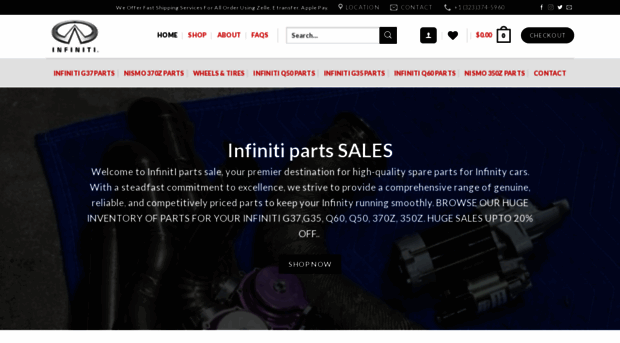 infinitipartsales.com