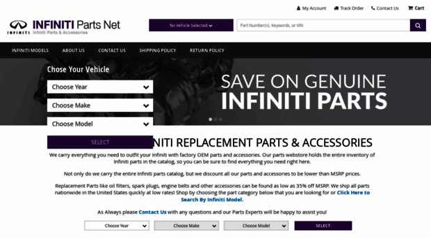 infinitipartsnet.com