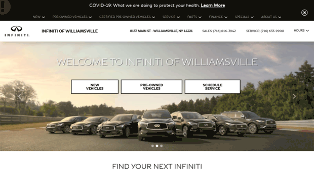 infinitiwilliamsville.com