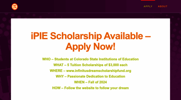 infinitusdreamscholarshipfund.org