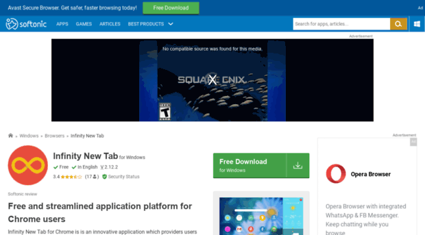infinity-new-tab.en.softonic.com - Infinity New Tab - Download ...