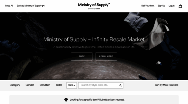 infinity.ministryofsupply.com