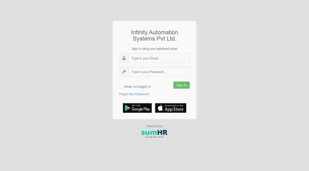 infinityautomations.sumhr.com