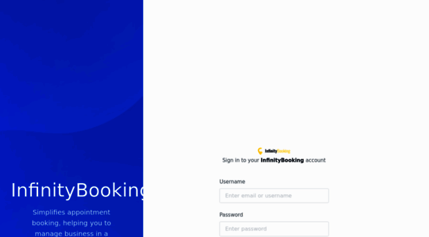 infinitybookingapp.com