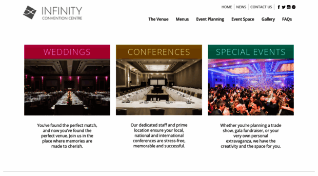 infinityconventioncentre.com