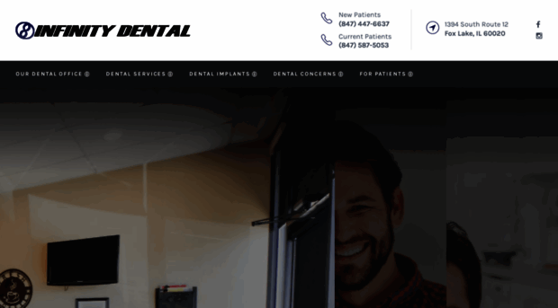 infinitydentalfoxlake.com