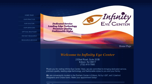 infinityeyecenter.com