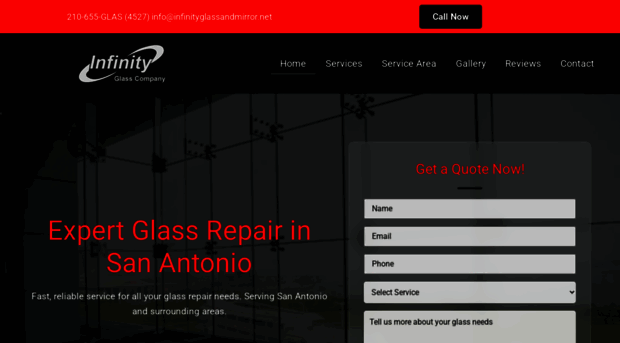 infinityglassandmirror.net