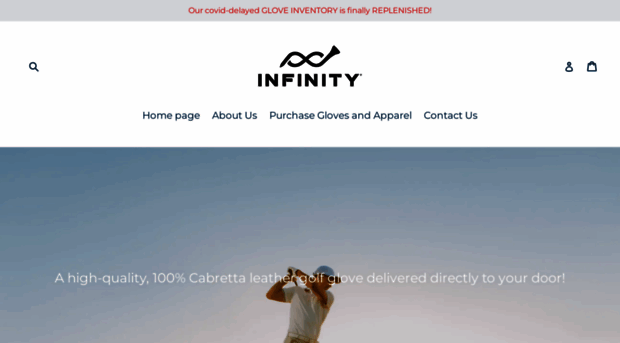 infinitygolfglove.com