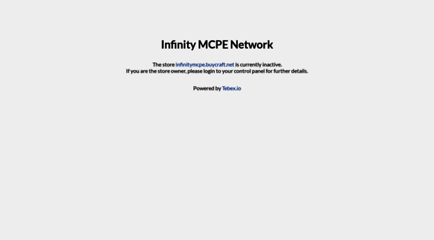 infinitymcpe.buycraft.net