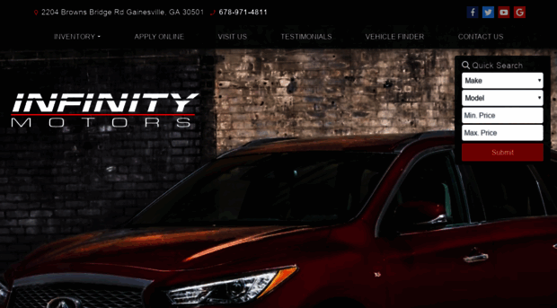 infinitymotorsofgeorgia.com