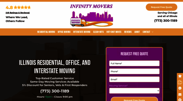 infinitymoversonline.com