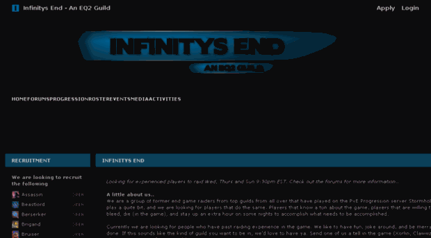 infinitys-end.com