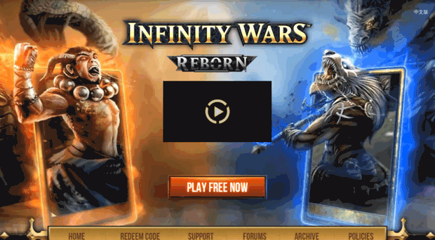 infinitywarsgame.com