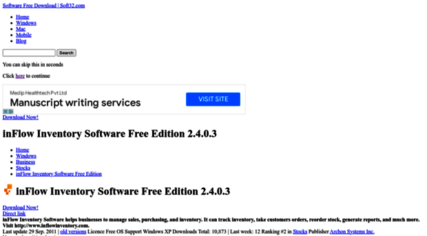 inflow-inventory-software-free-edition.soft32.com