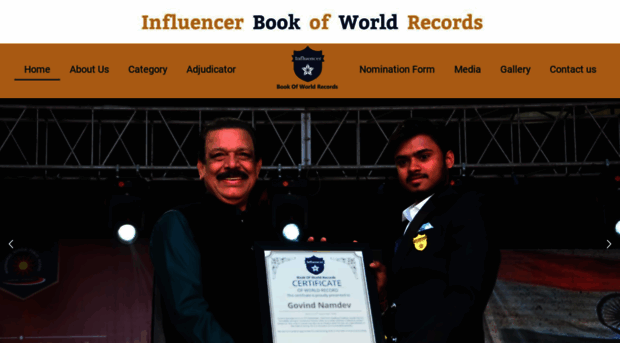 influencerbookofworldrecords.com