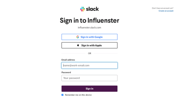 influenster.slack.com