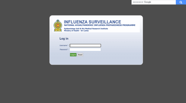 influenza.epid.gov.lk