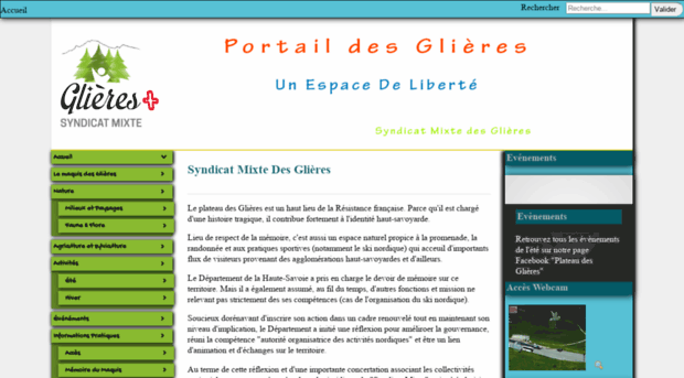 info-glieres.fr