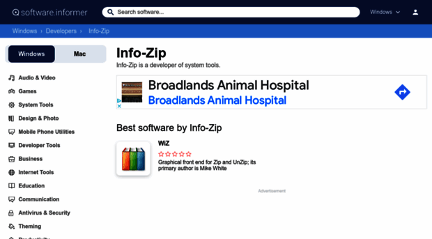 info-zip.software.informer.com