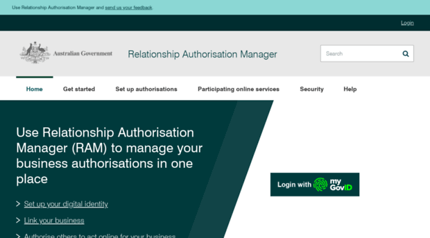 info.authorisationmanager.gov.au