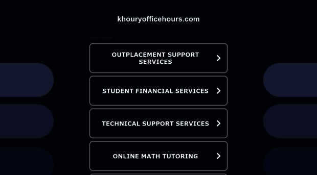 info.khouryofficehours.com